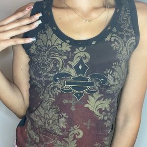 Harley Davidson tank